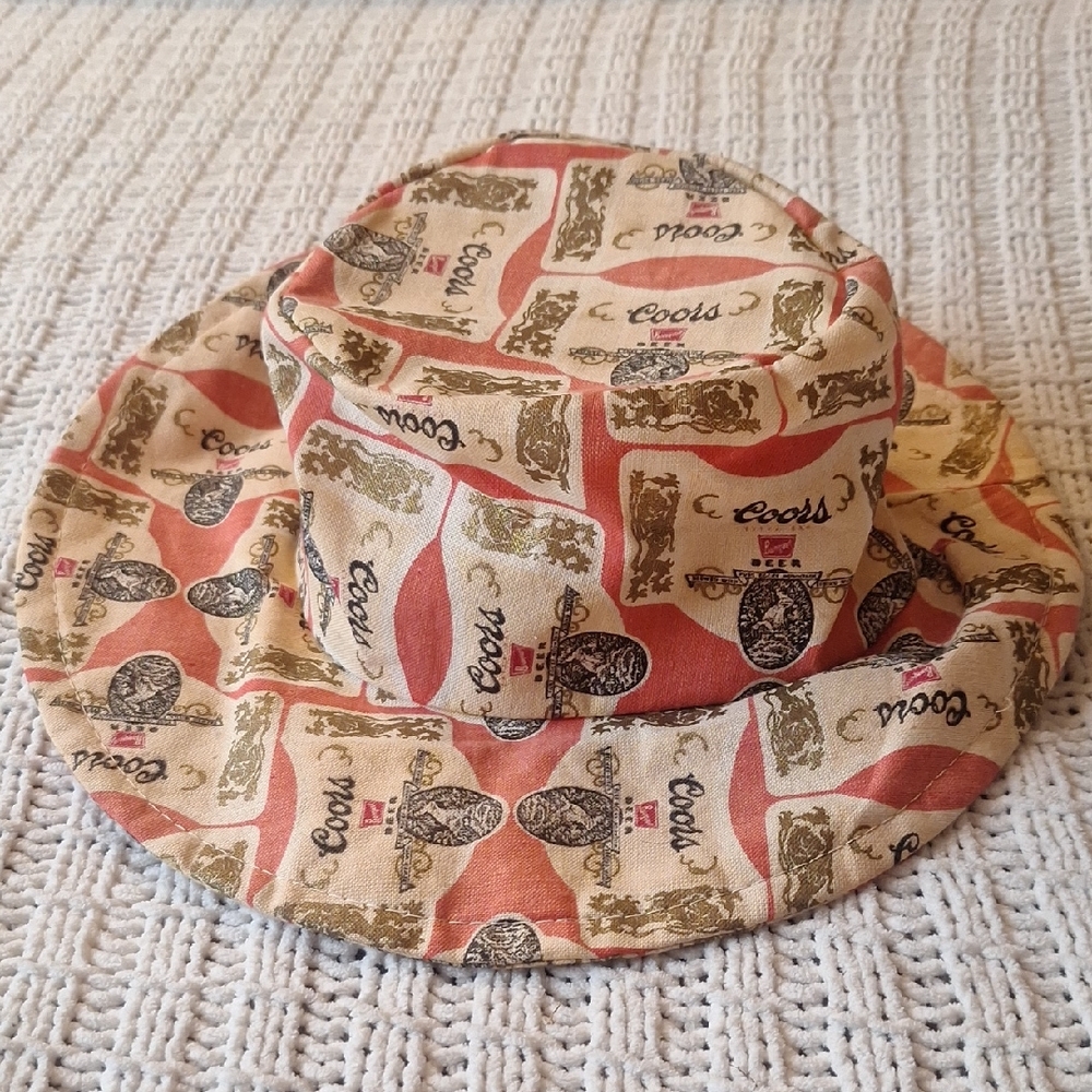 Vintage Coors Bucket Hat with Graphic Print - Picture 1 of 3